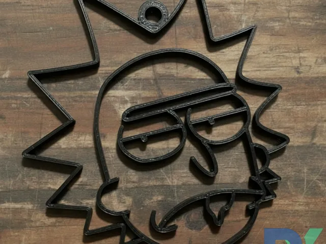 Key chain Rick and Morty