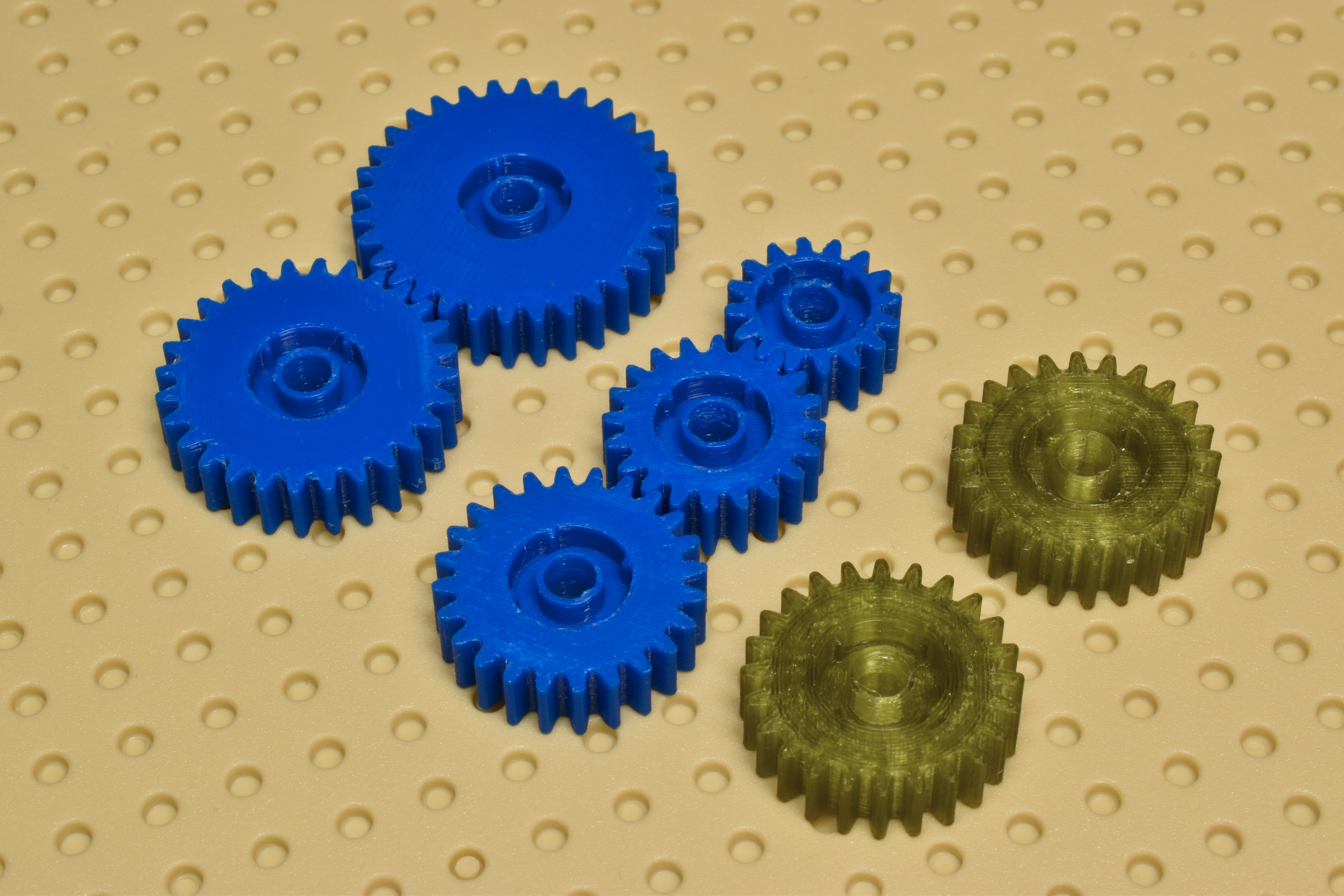 LEGO Clutch gears (for cross-rim clutches)