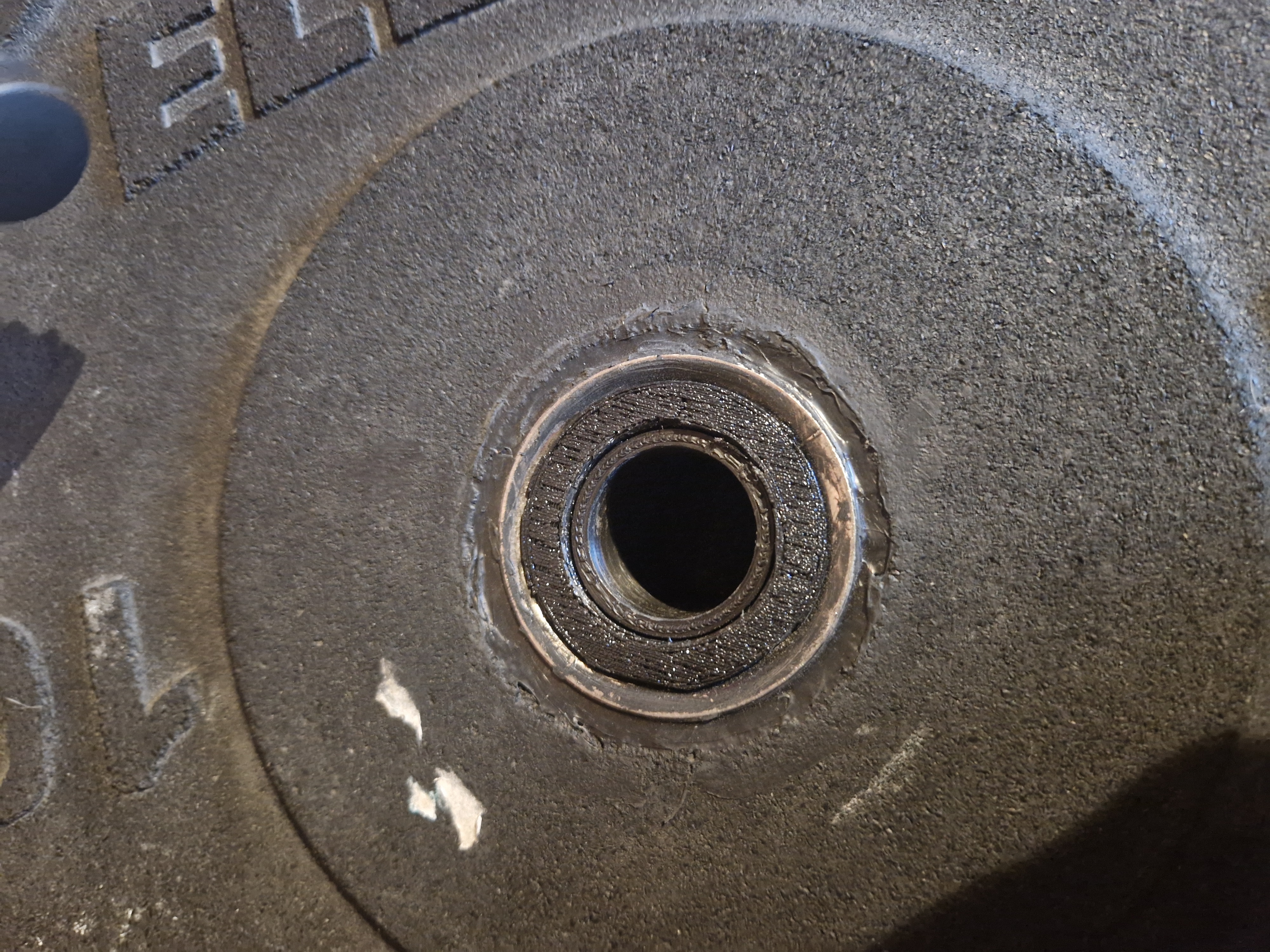 Bumper Plates Adapter for 30mm Barbell