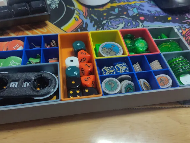 Gamegenic Token Silo Compatible Tray and Dividers