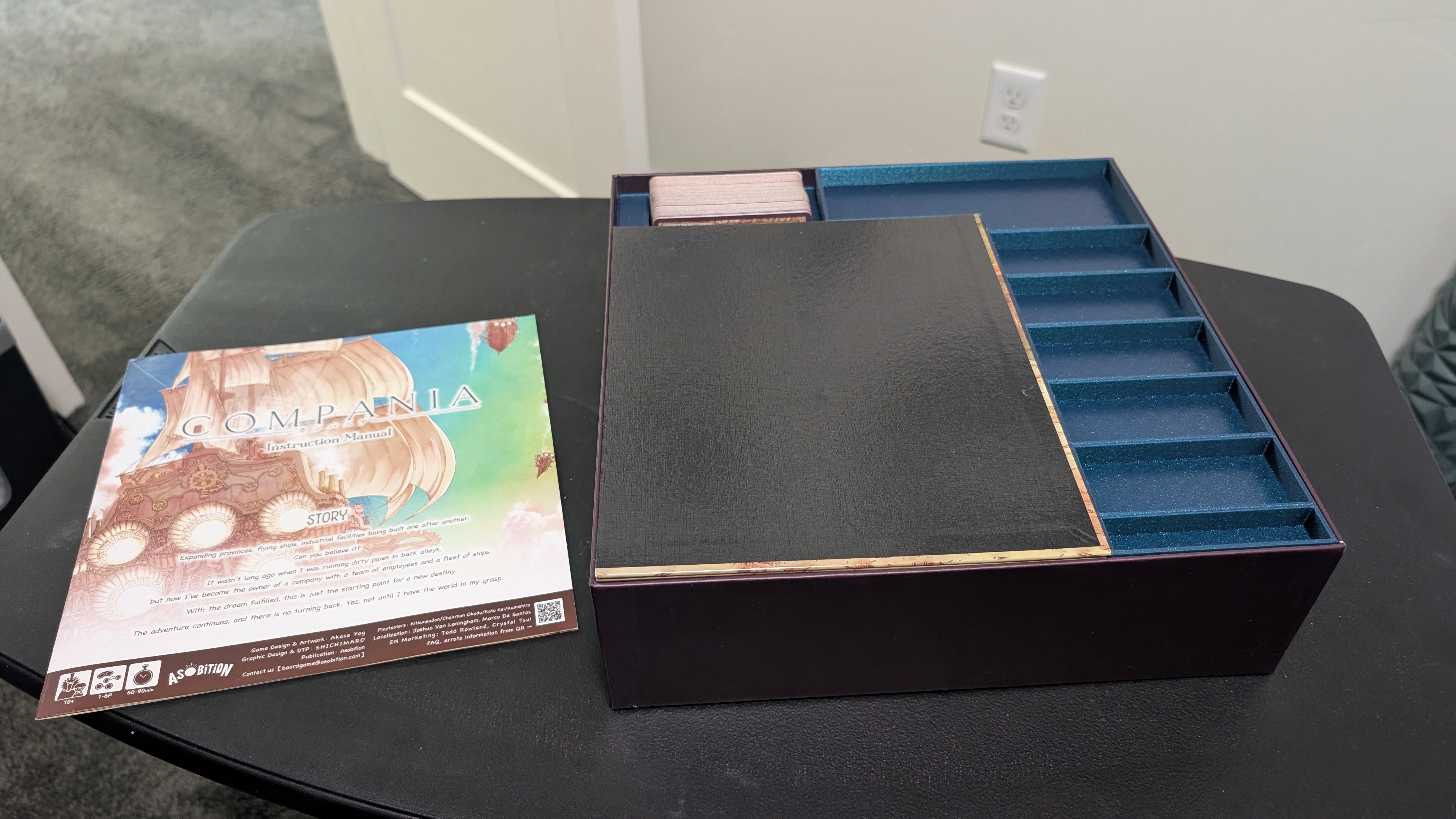 Compania Board Game Insert