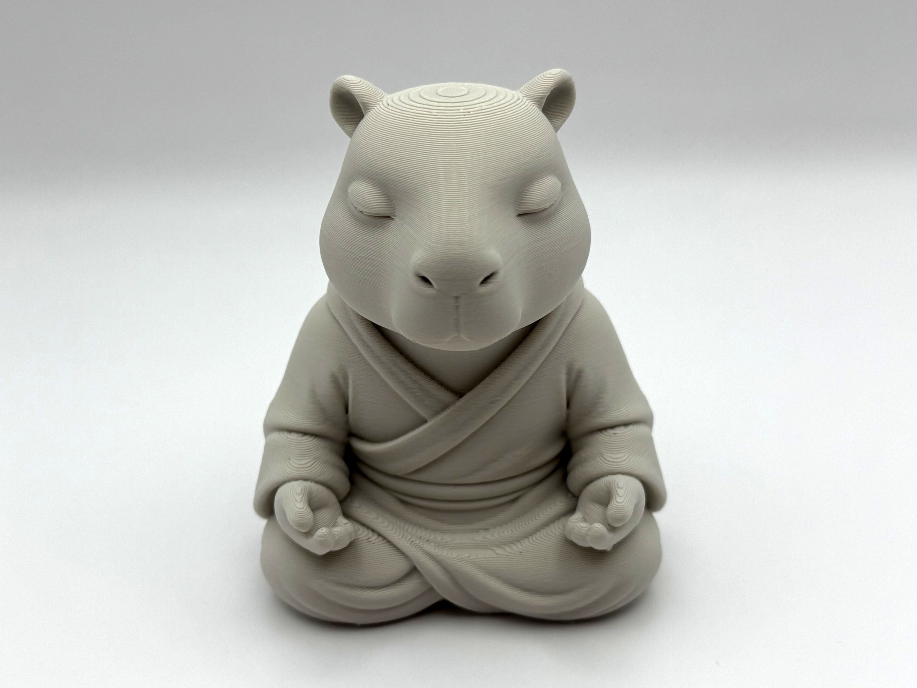 Miniatura 3 do modelo 3D Capybara Monk & Keychain