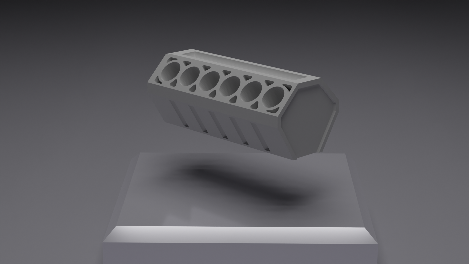 Miniatura 2 do modelo 3D V12 Engine Block