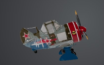 Military aircraft model