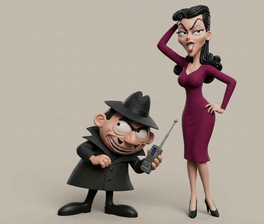 Rocky & Bullwinkle Show - Boris & Natasha - 1959