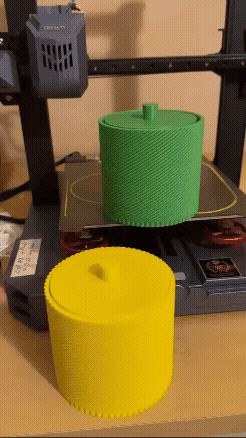 Cotton Stick container