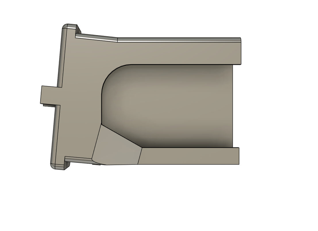 Miniatura 2 do modelo 3D Grass Drawer Slide End Bracket