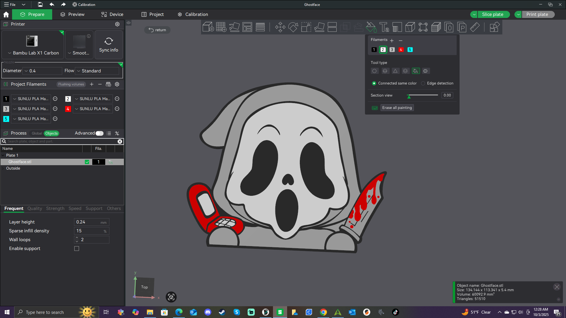 GhostFace Magnet