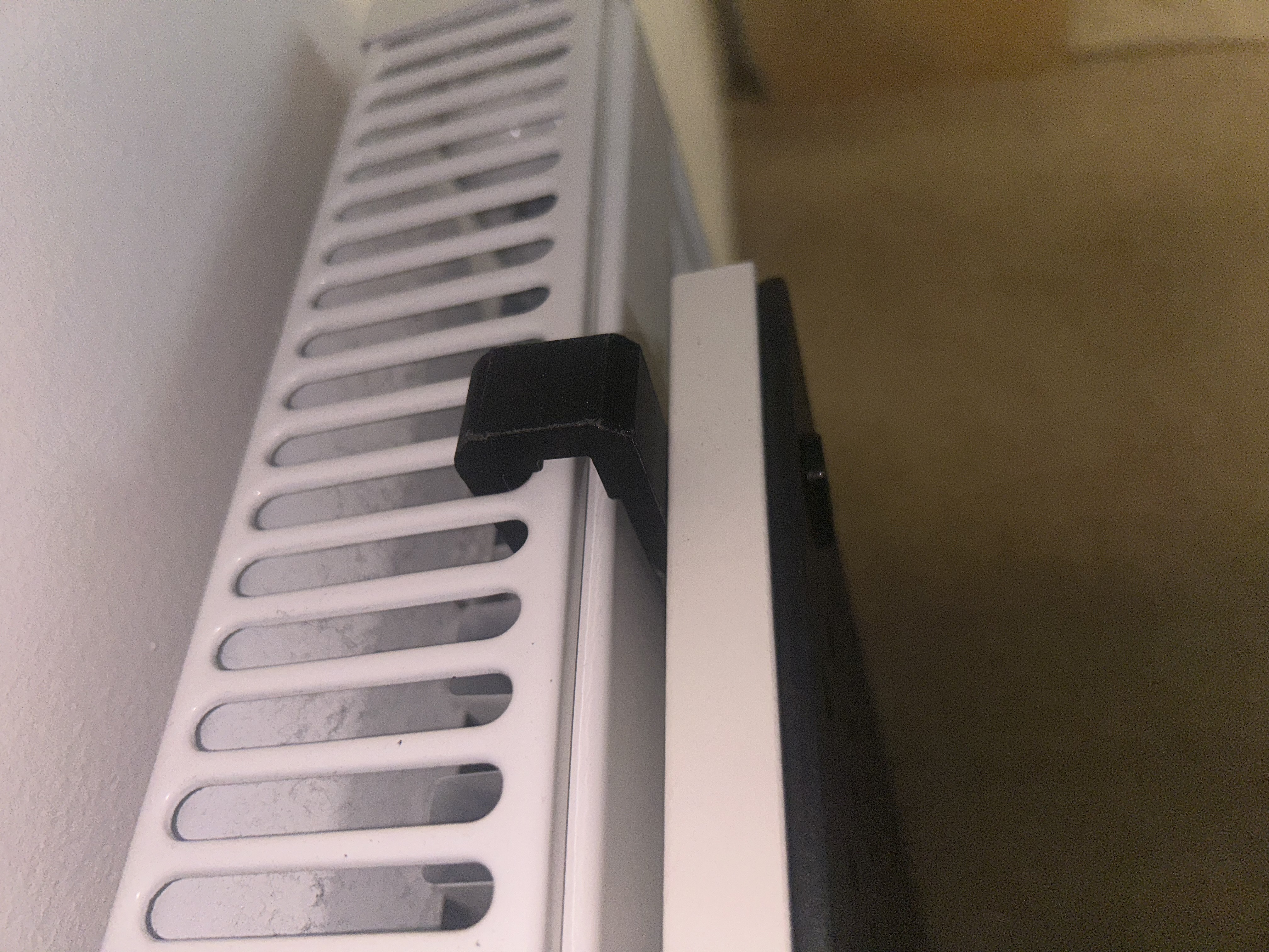Radiator Hook with Screw Holes