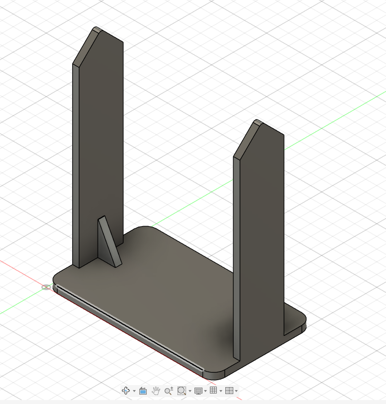 stativ pro vyvážení těžiště RC letadla - stand for balancing the center of gravity of RC aircraft