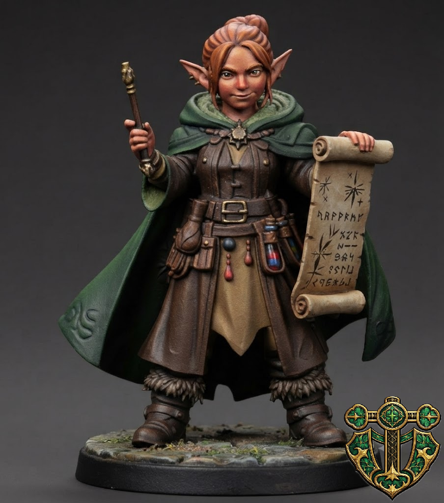 Miniatura 2 do modelo 3D Gnome Wizard
