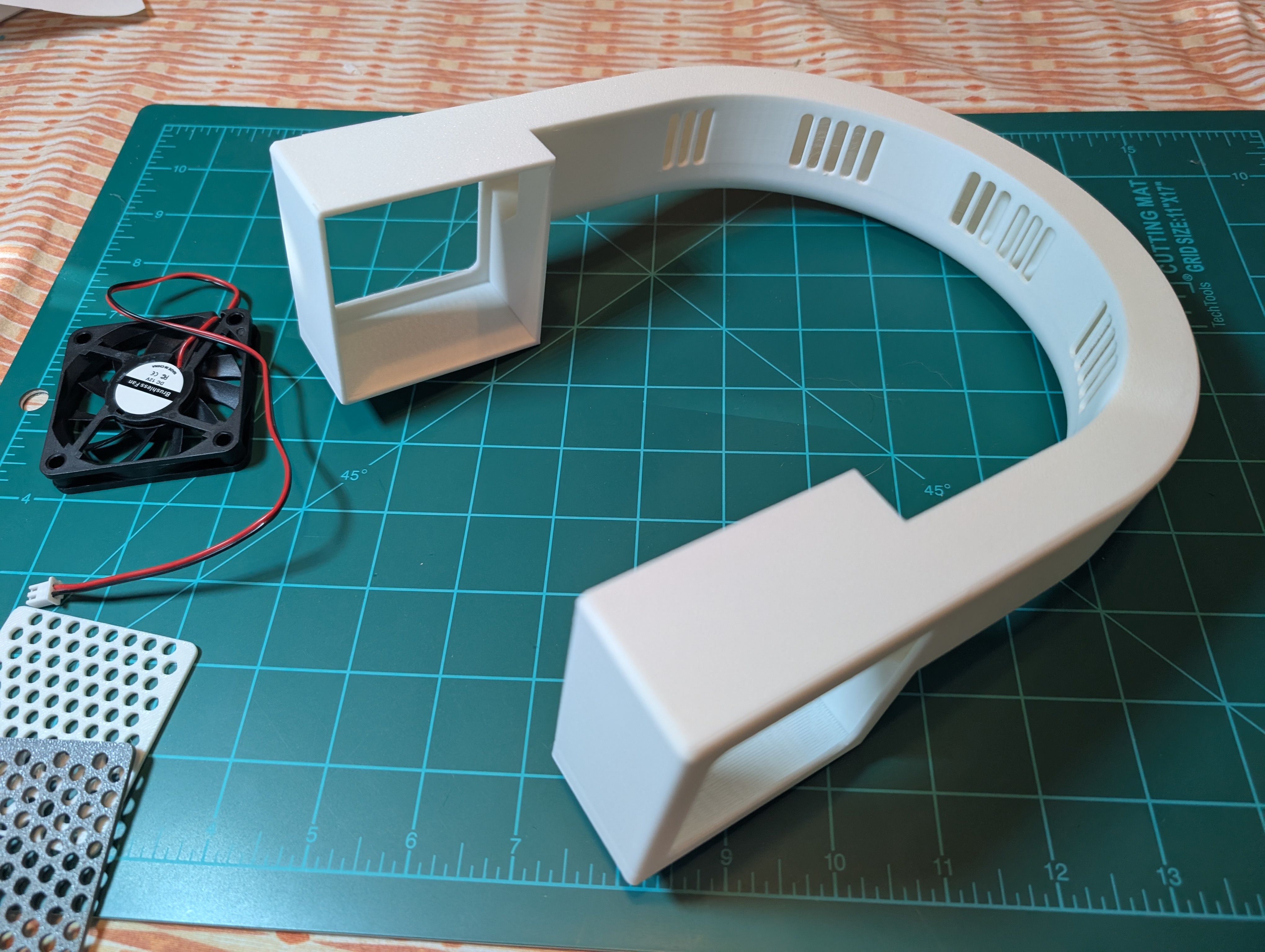 AirCowl: DIY PC Fan Neck Cooler Project — miniatura 3