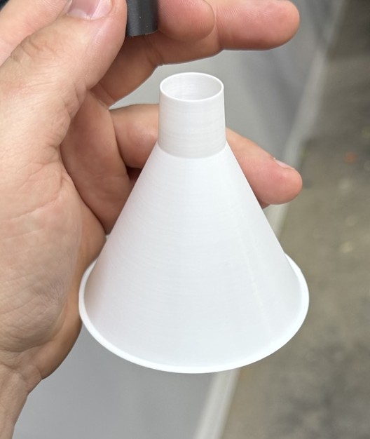 Vase Mode Funnel (Scalable, No Supports, Multi-Material) 3D model by N-Spire