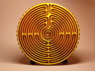 Maze with marbles
