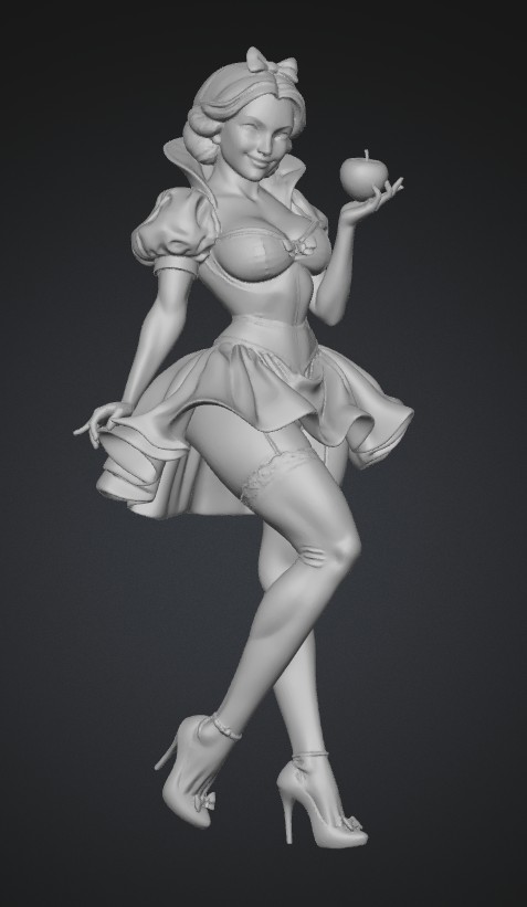 Glided Snow White