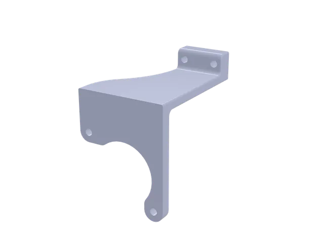 Extruder carriage support for Anet A8
