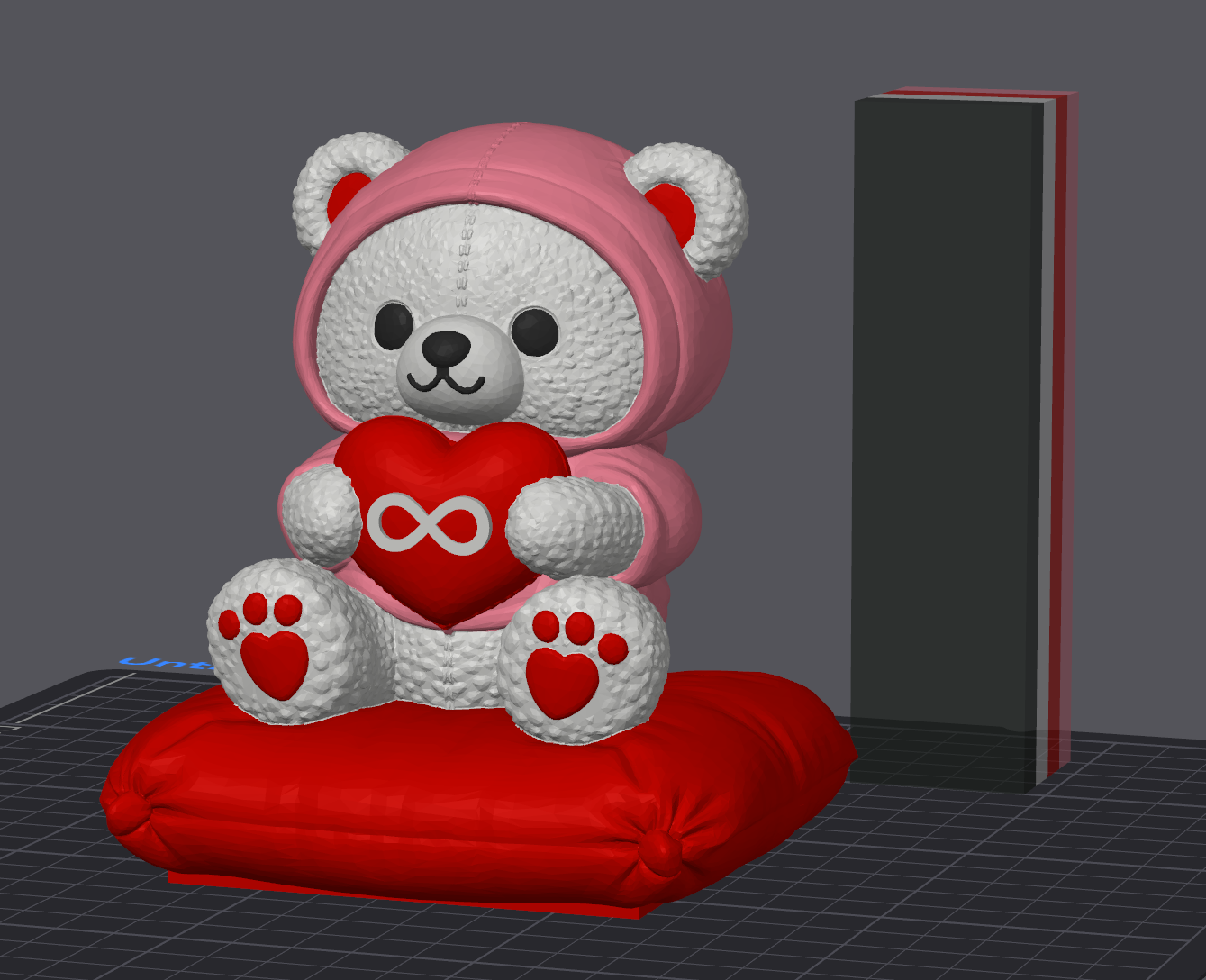 Love Teddy Bear with Hoodie