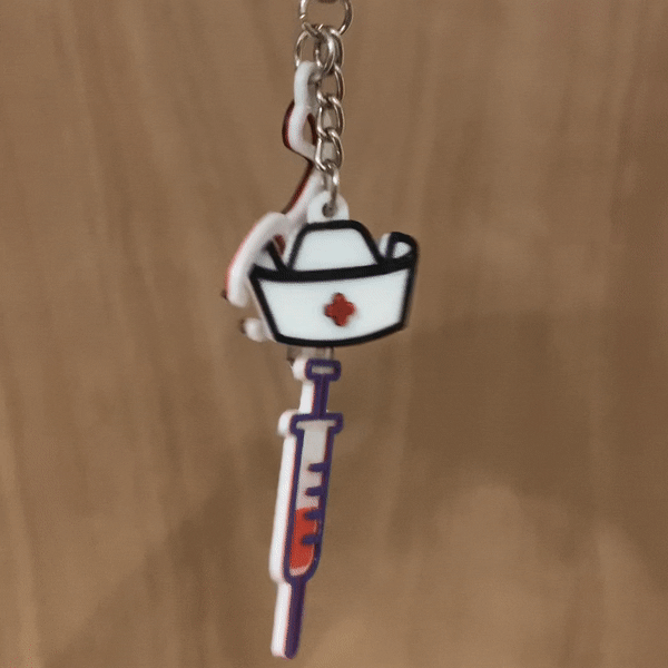 Nurse Keychain