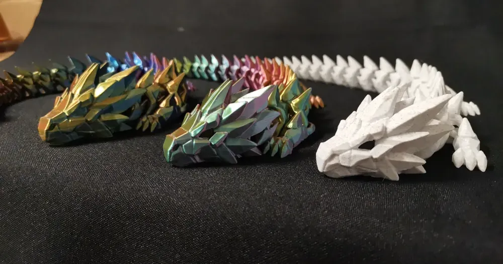 articulated dragon by sanek777 | Download free STL model | Printables.com