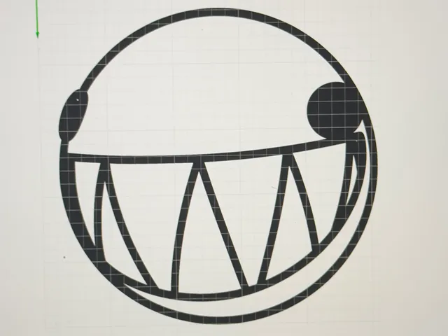 TADC Bubble Silhouette Wall Line Art