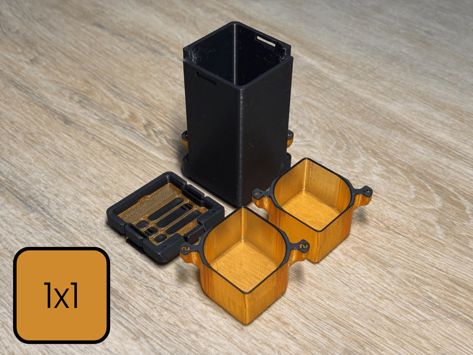 Miniatura 3 do modelo 3D Gridfinity Stackable Bins