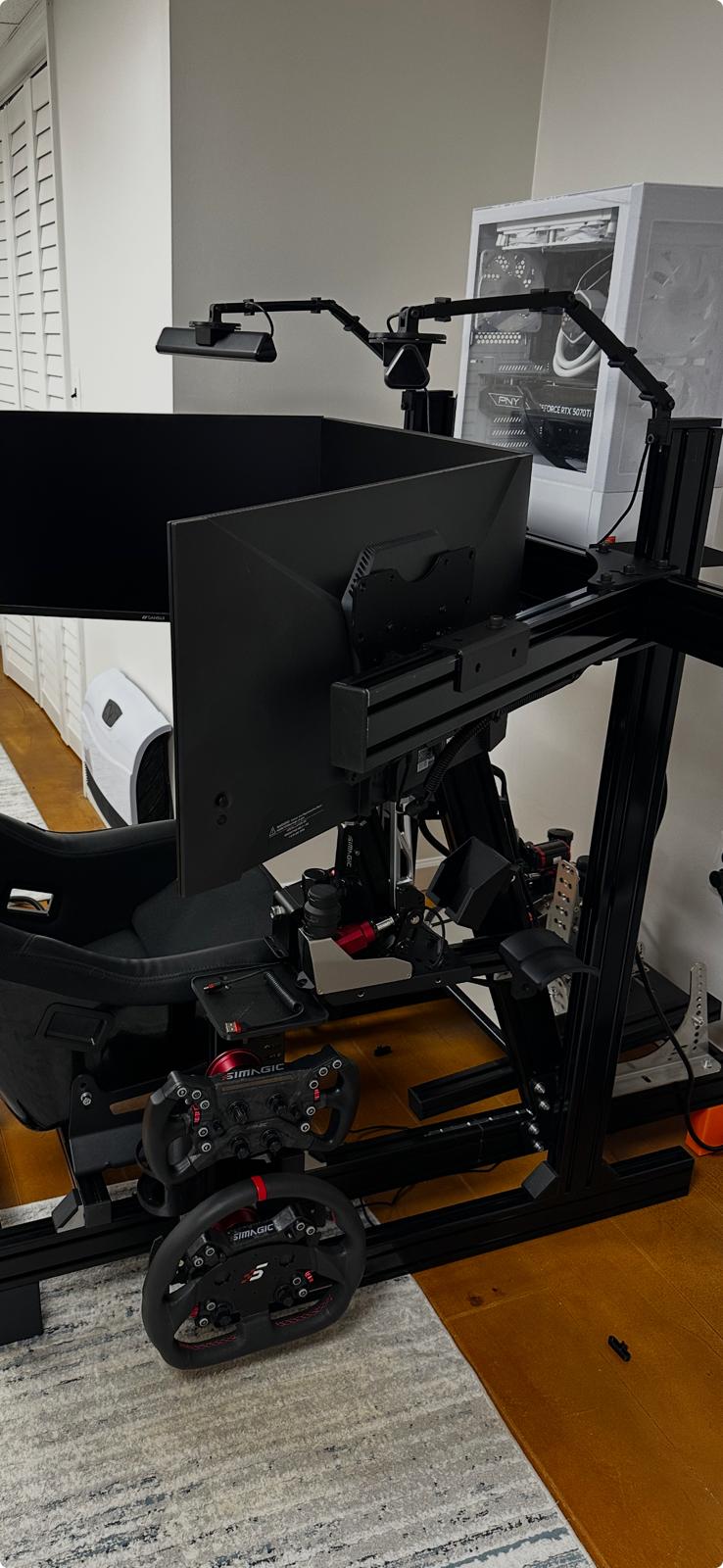 Govee RGB Led Bar Light Mount for Triple Monitor Stand