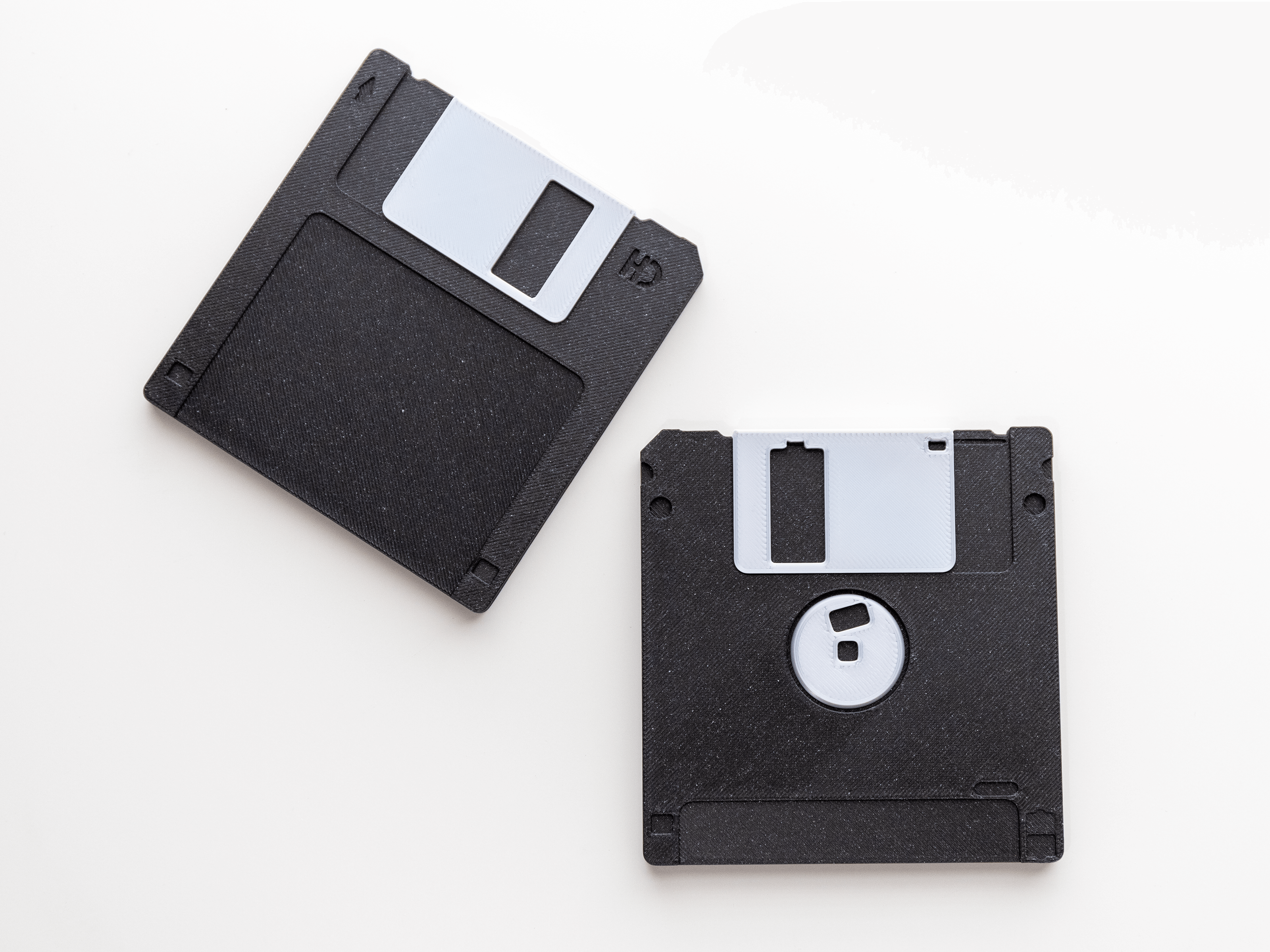 Floppy Disk Coasters - 2 Designs