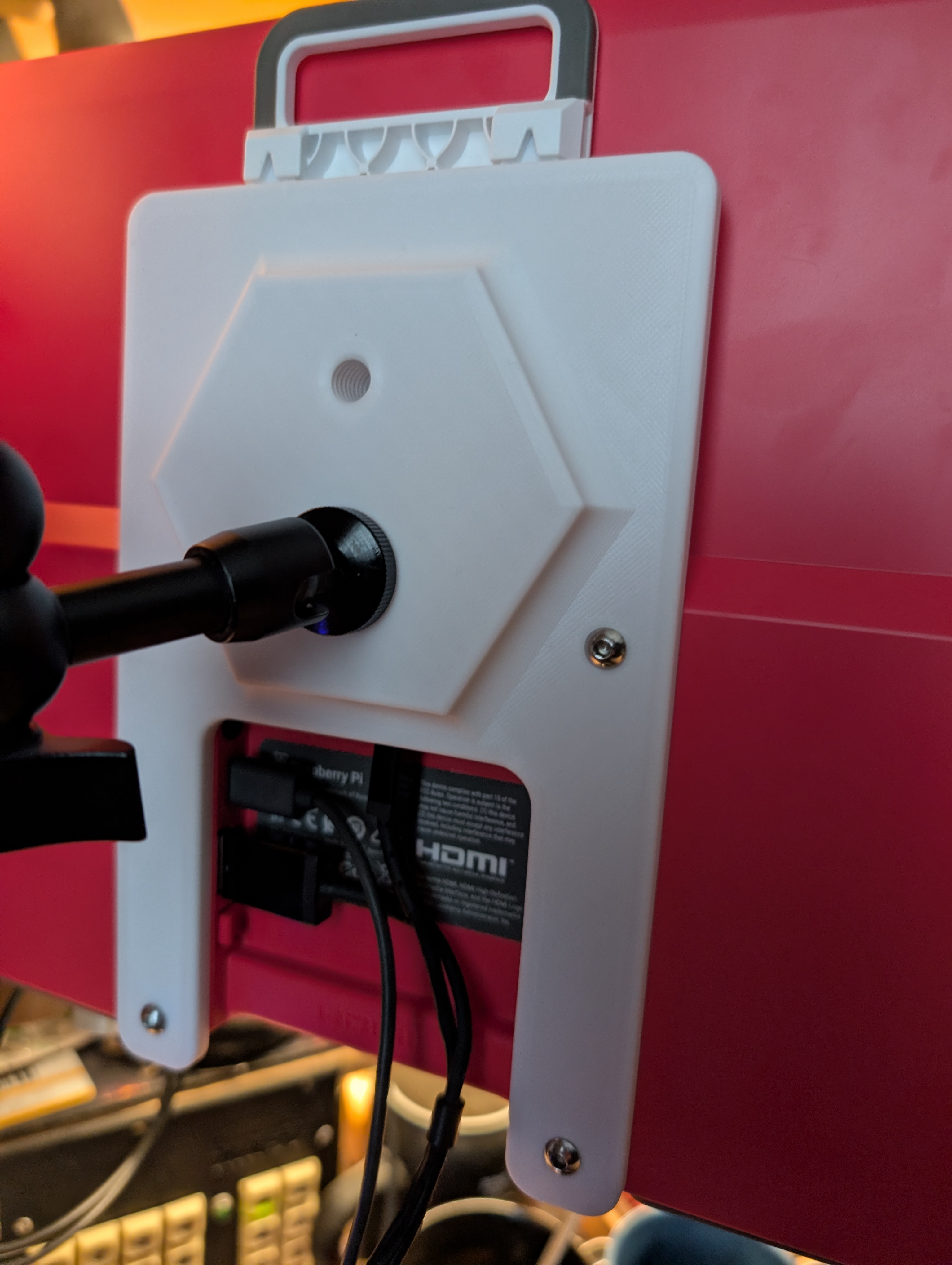 Raspberry Pi Monitor/VESA 100 Tripod Mount