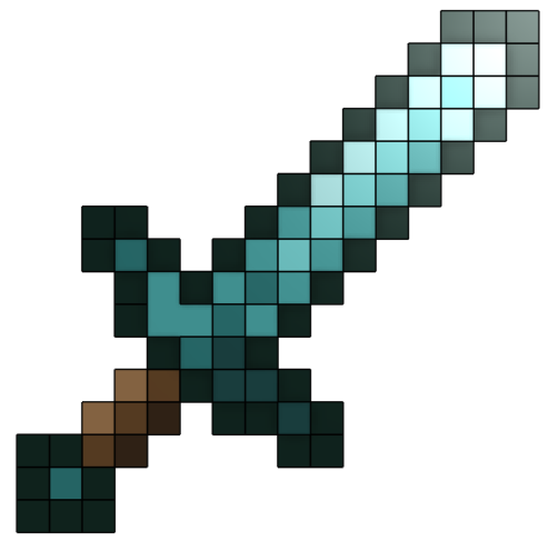 Diamond Sword 3D model