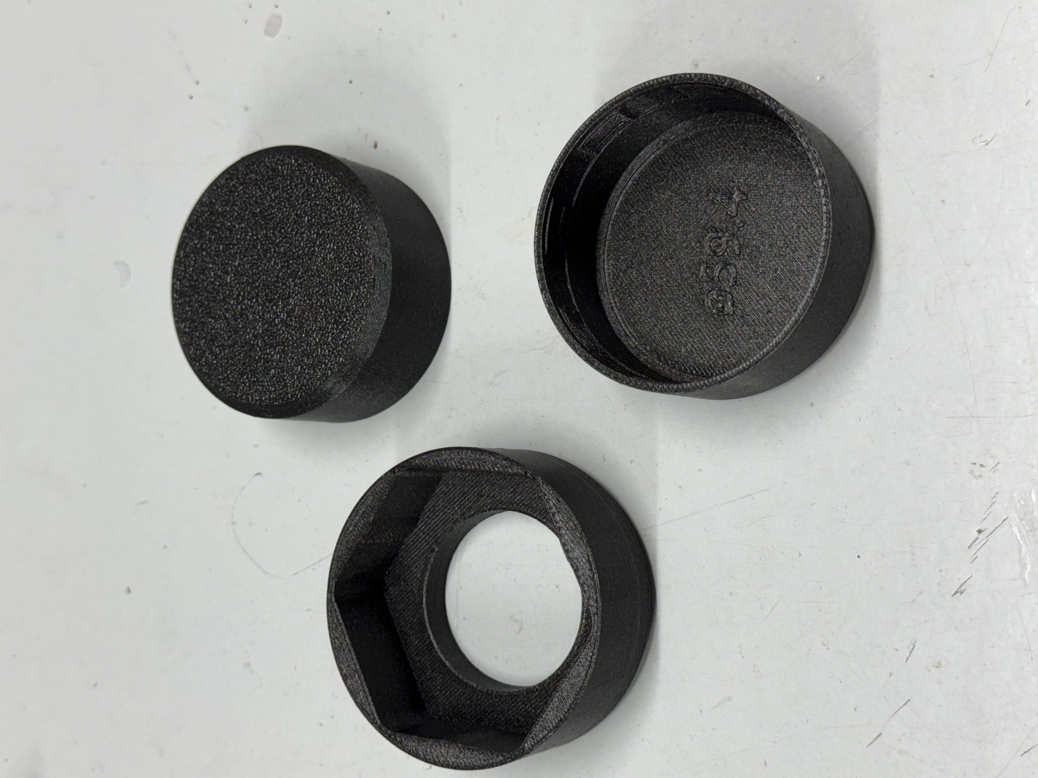 Cover Cap for Warm Water Tank Installation