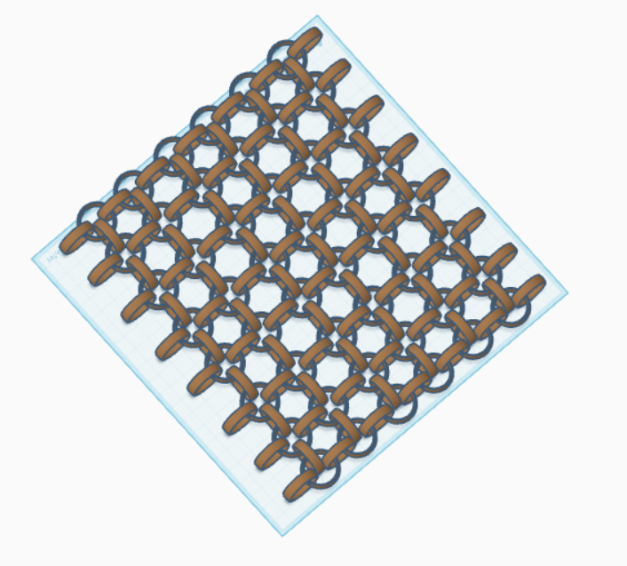 Chainmail with rings