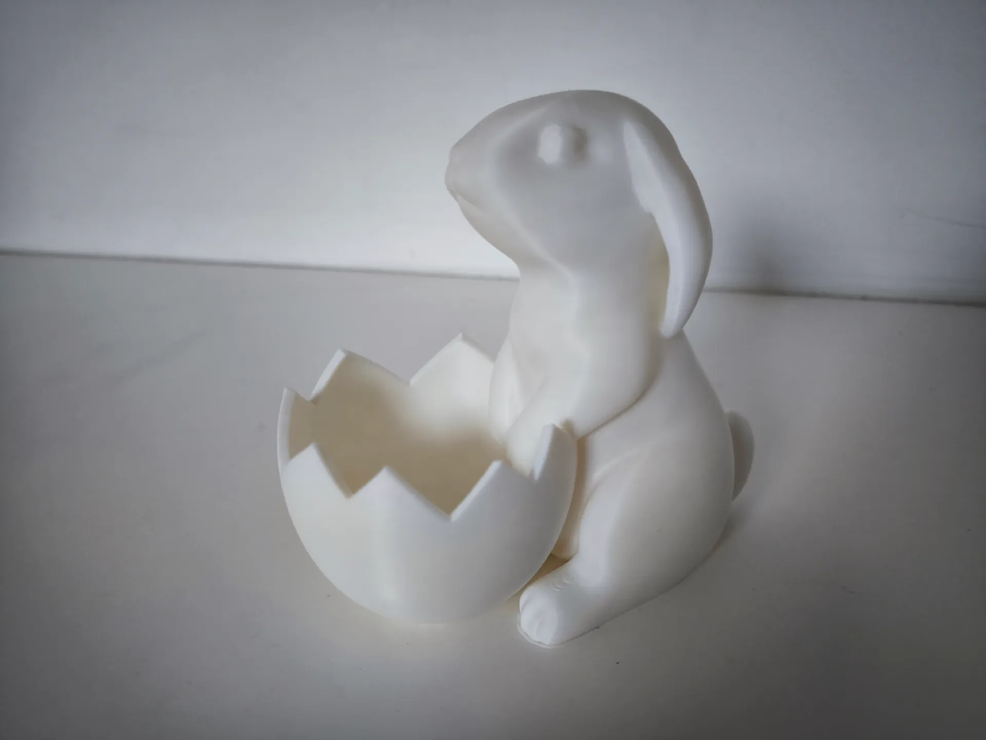 Easter Bunny with Egg No Support — miniatura 13