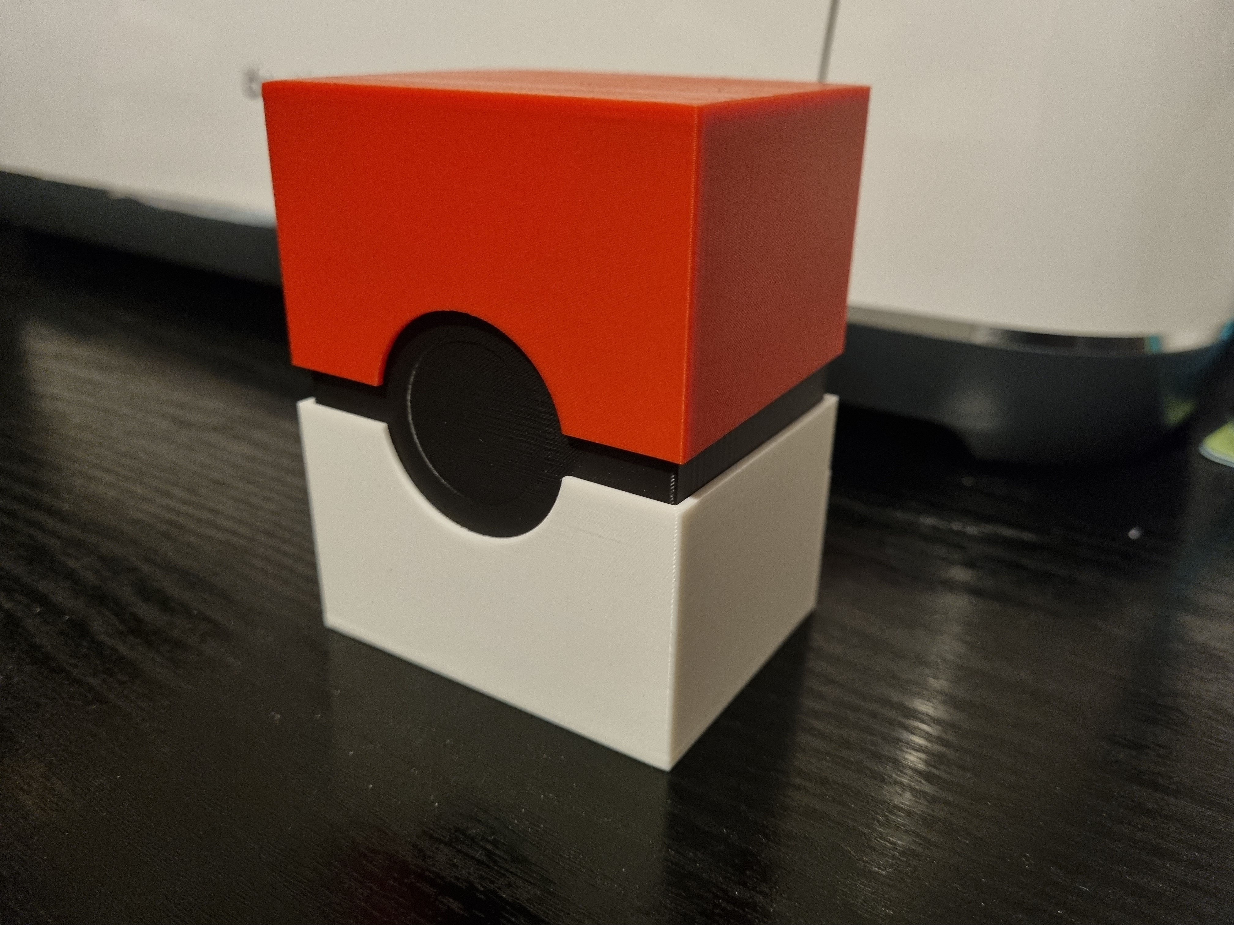 Pokemon card box in Pokeball style size-collection-to-be