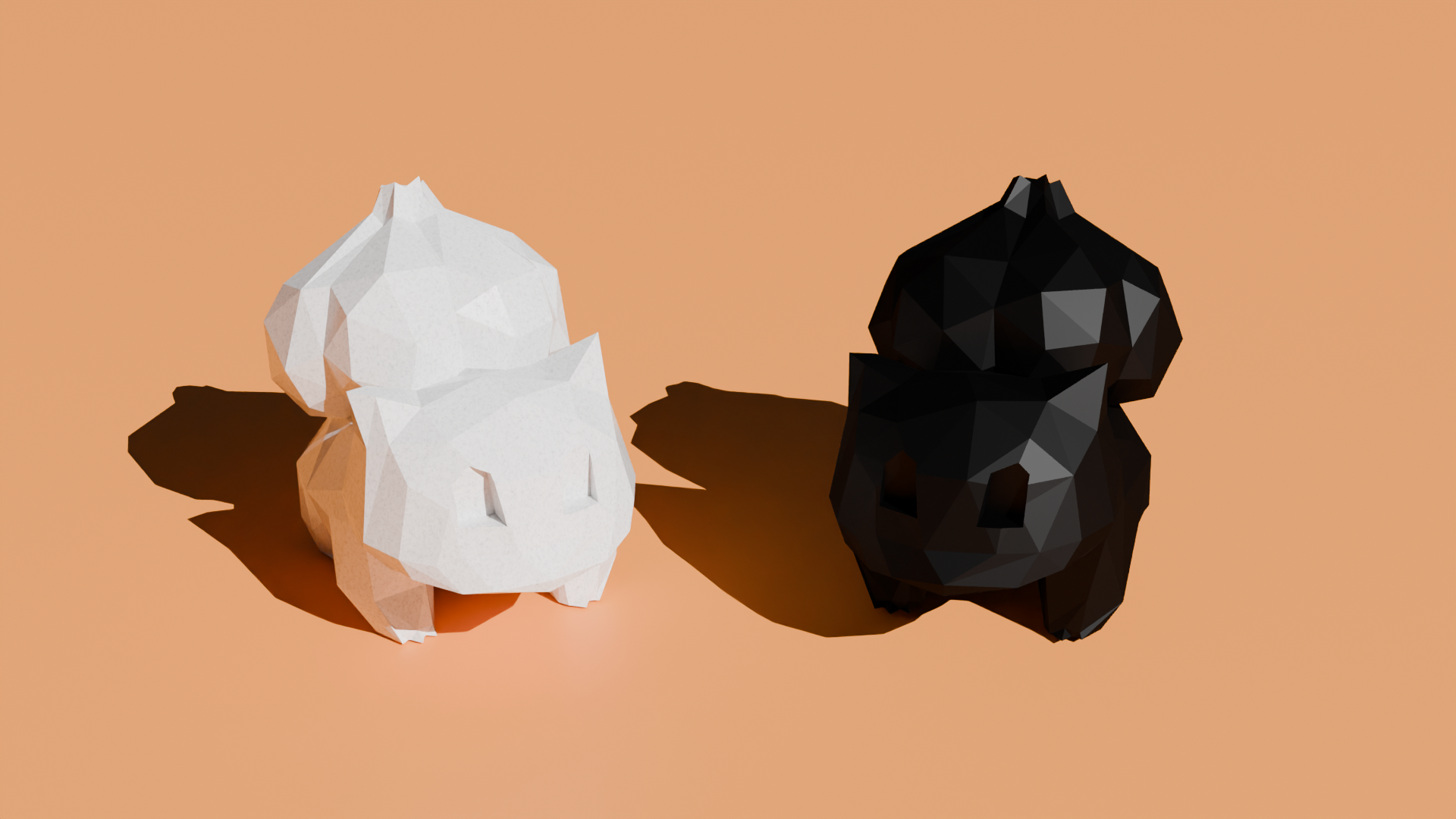 Low Poly Bulbasaur