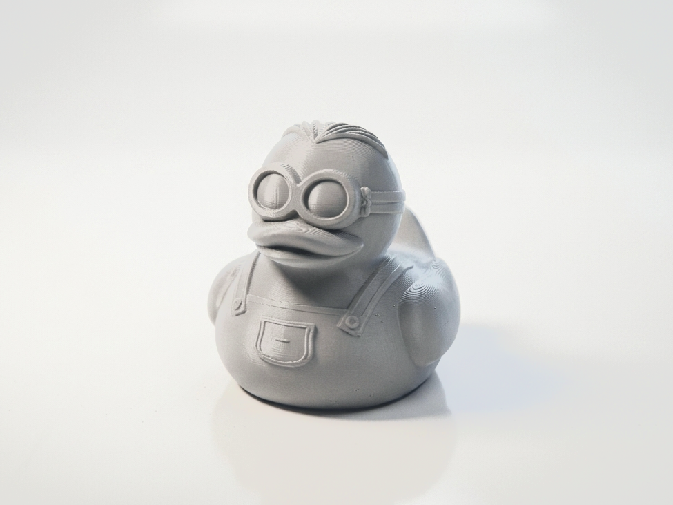Rubber Duck Minion Figurine Bath Toy 3D Printable