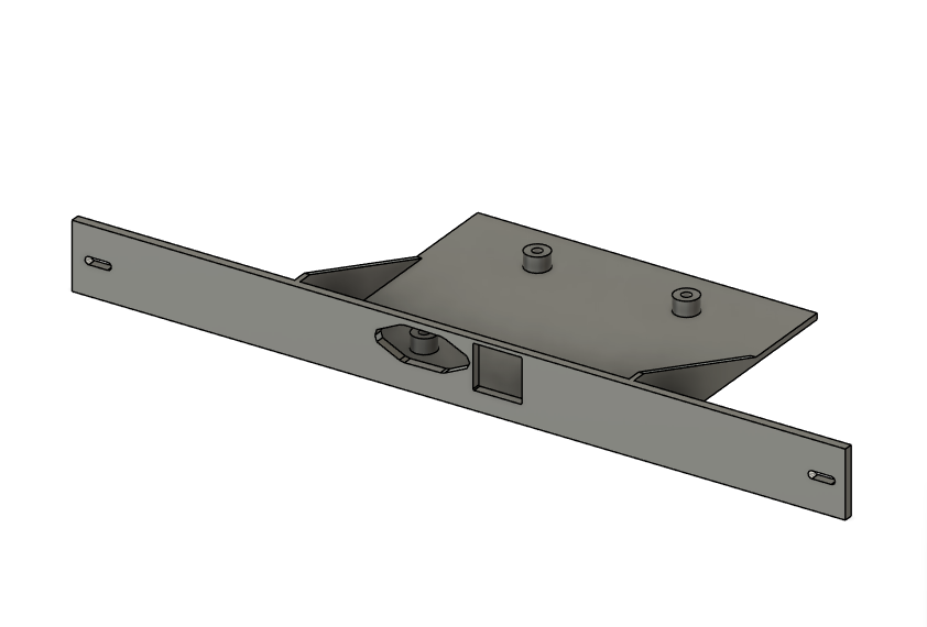 NinoTNC 0.5U Tray for 6" and 10" Server Rack