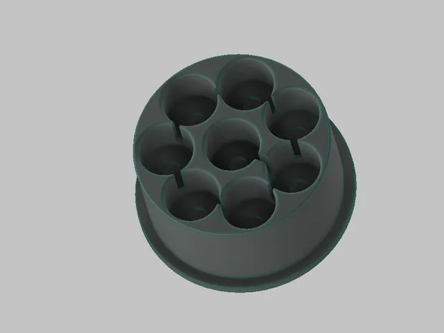 Batterry bullet - pressure fit