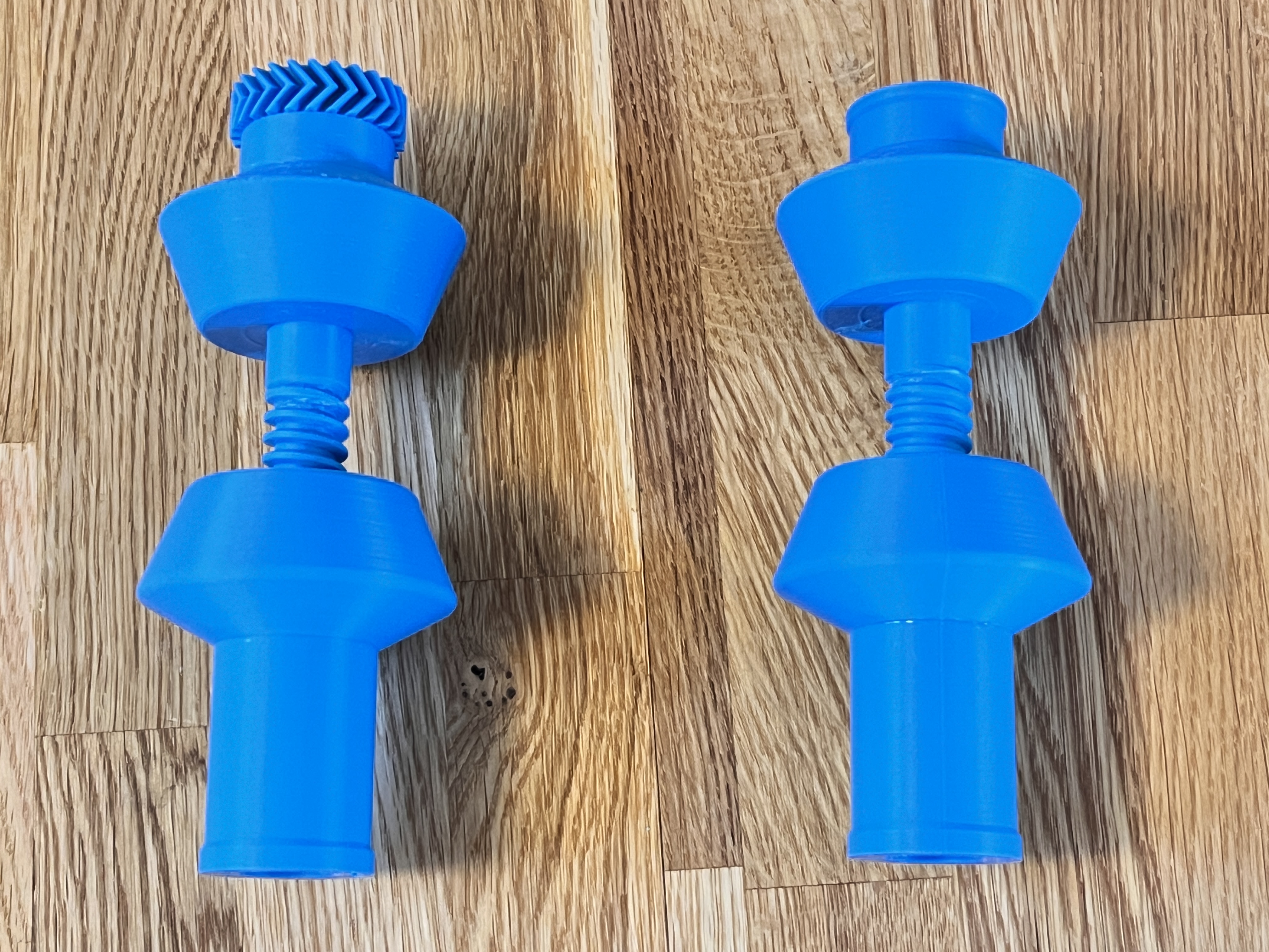 Universal Centering Cone Axles and Nuts for Bambu Lab Filament Spool Switcher & Winder — miniatura 2