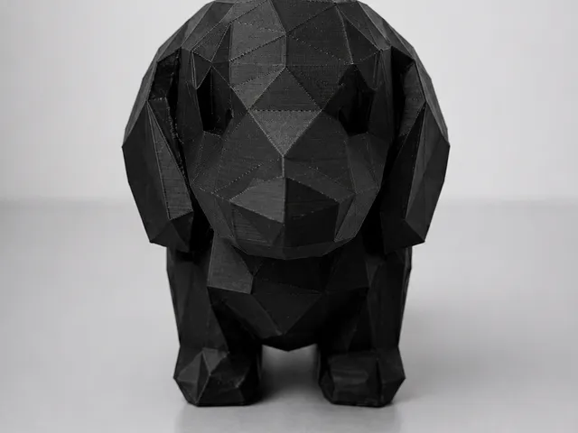 Low Poly Dachshund Dog