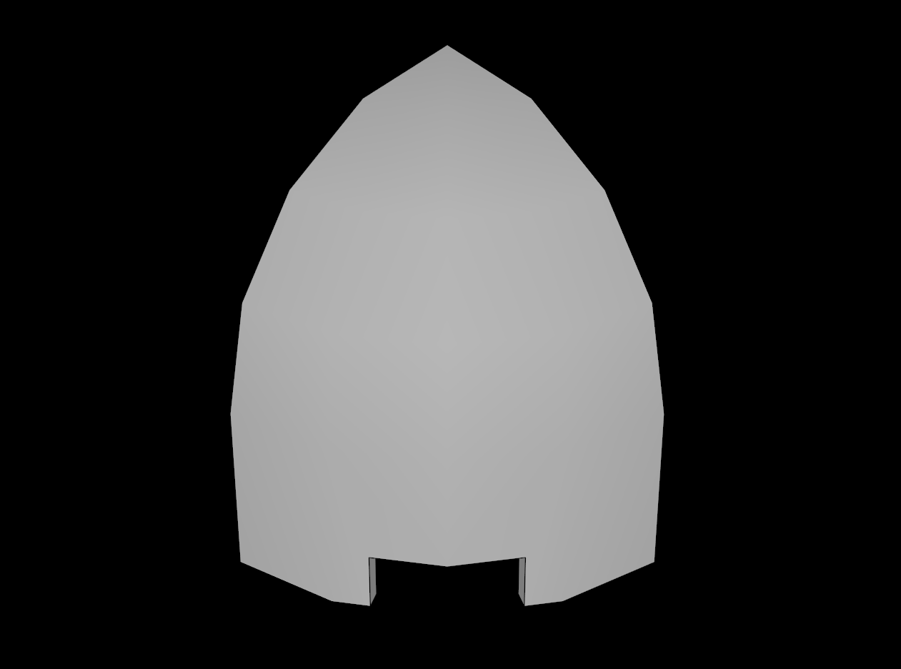 Lego Compatible (1871.dat) Brick  1 x  1 x  1.333 Round Quarter Dome with Curved Top