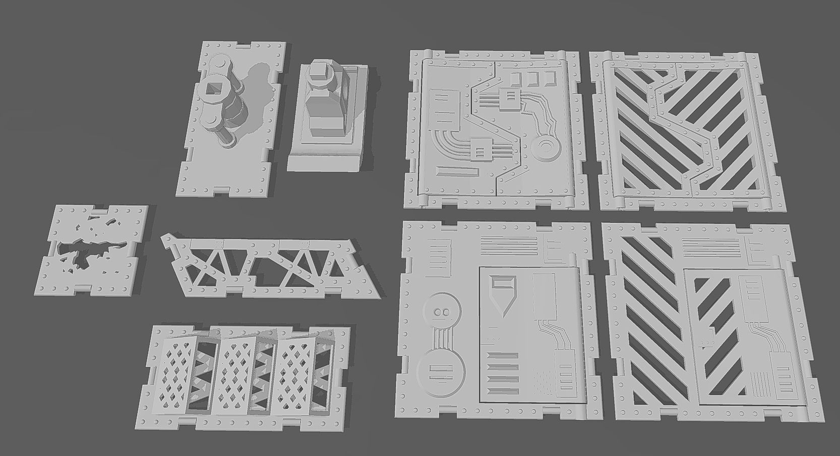 Modular terrain building (Hexagon) — thumbnail 5