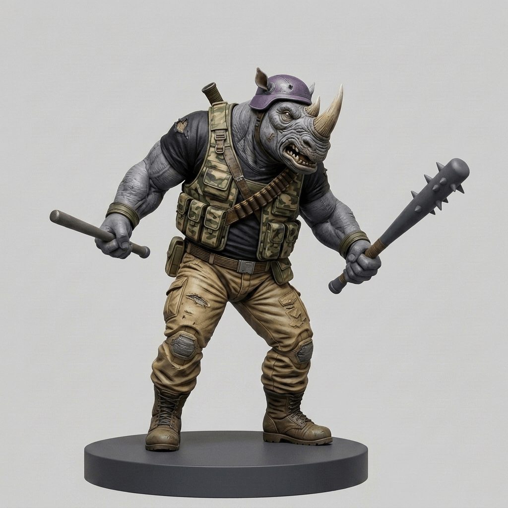 Teenage Mutant Ninja Turtles - Rocksteady