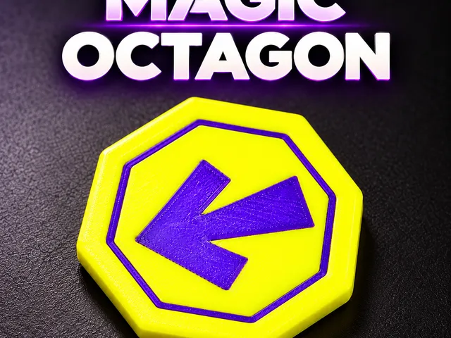 Magic Octagon Coin – Arrow Illusion Brain Teaser