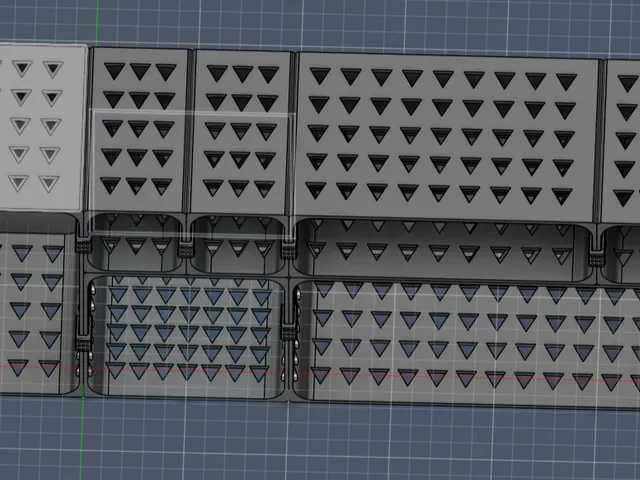 Sistema de Cajas Modulares Organizadoras (Conexión por Clips)
