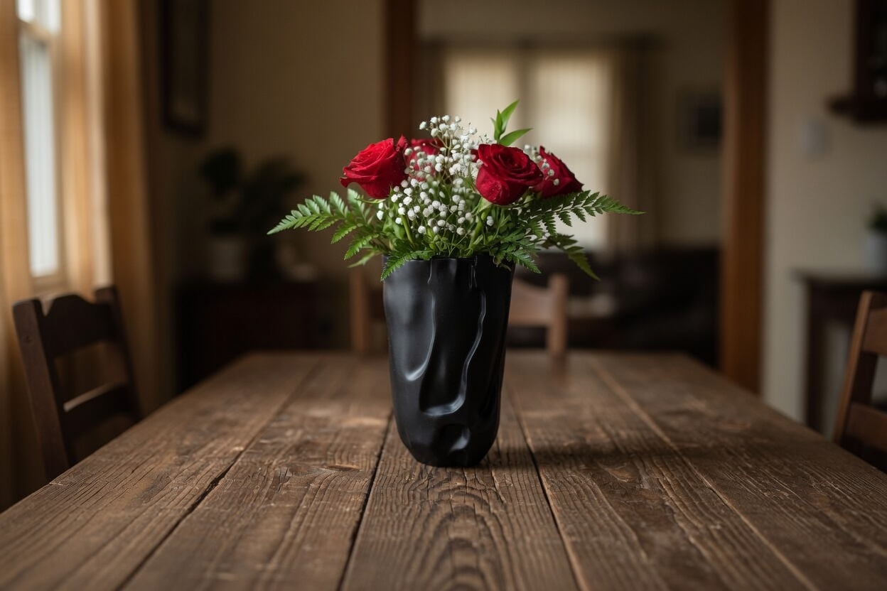 Modern Wavy Surface Vase