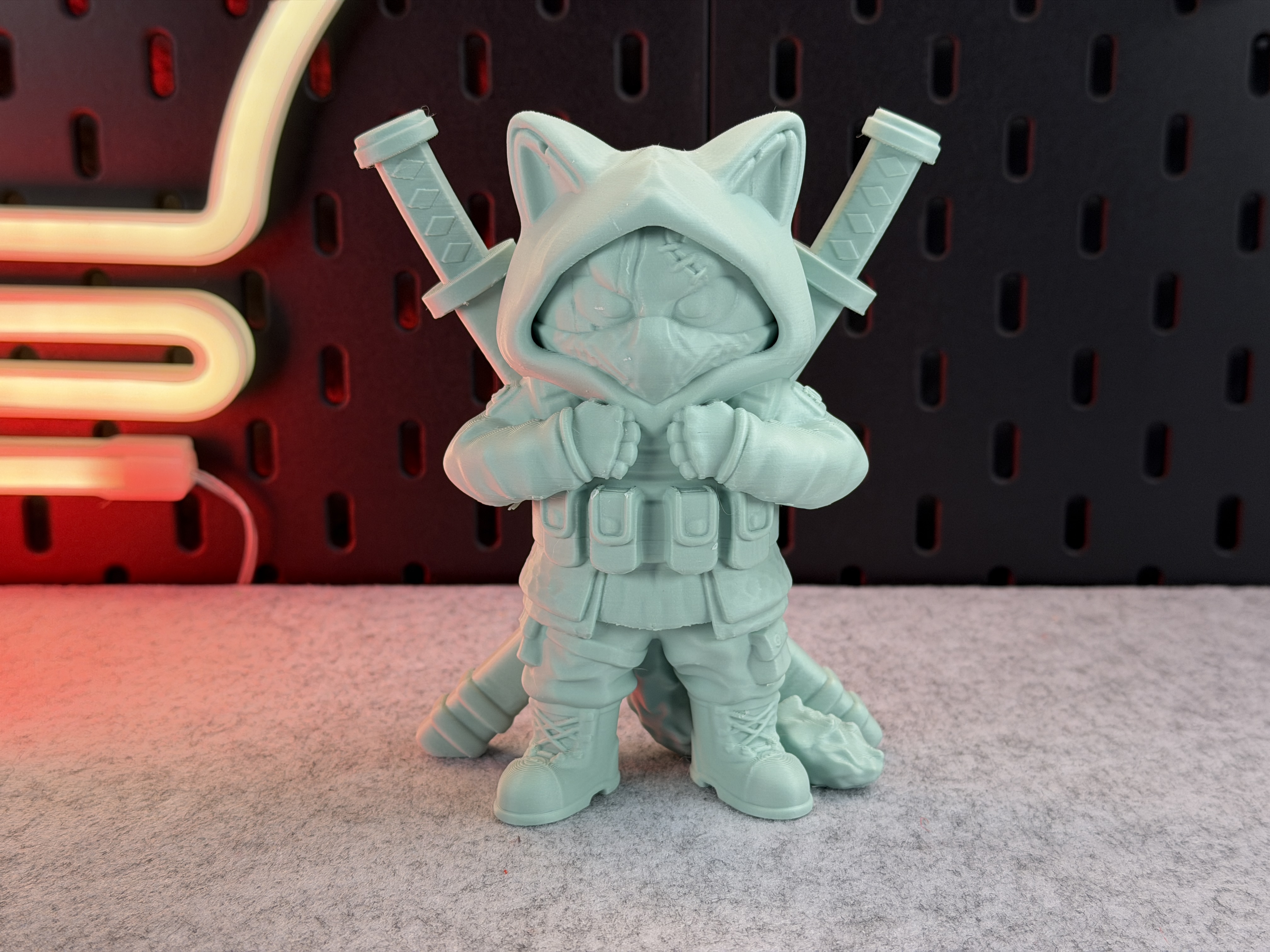 Miniatura 15 do modelo 3D Ninja Cat