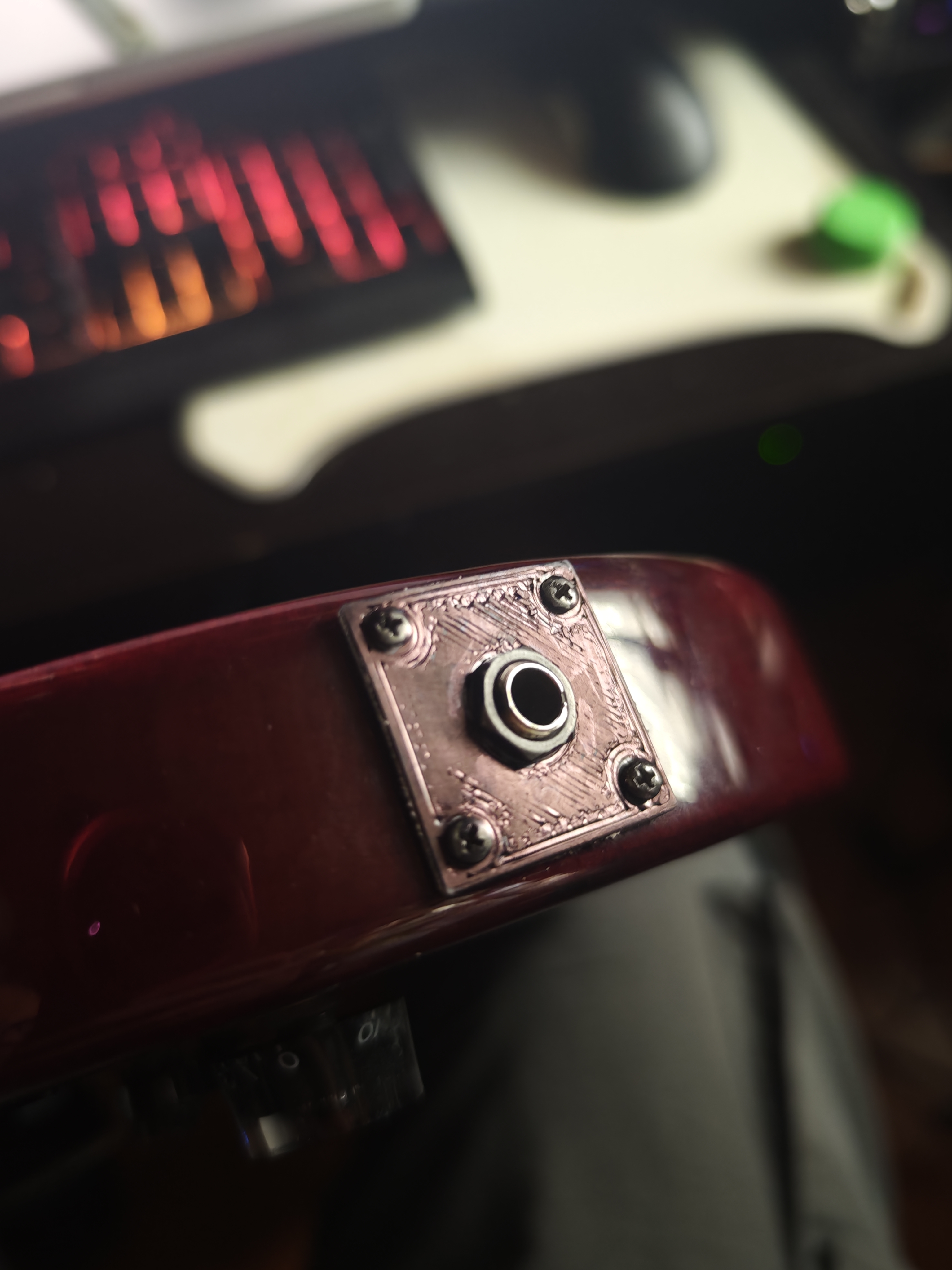 Jack Plate for Epiphone Les Paul Special II 3D model