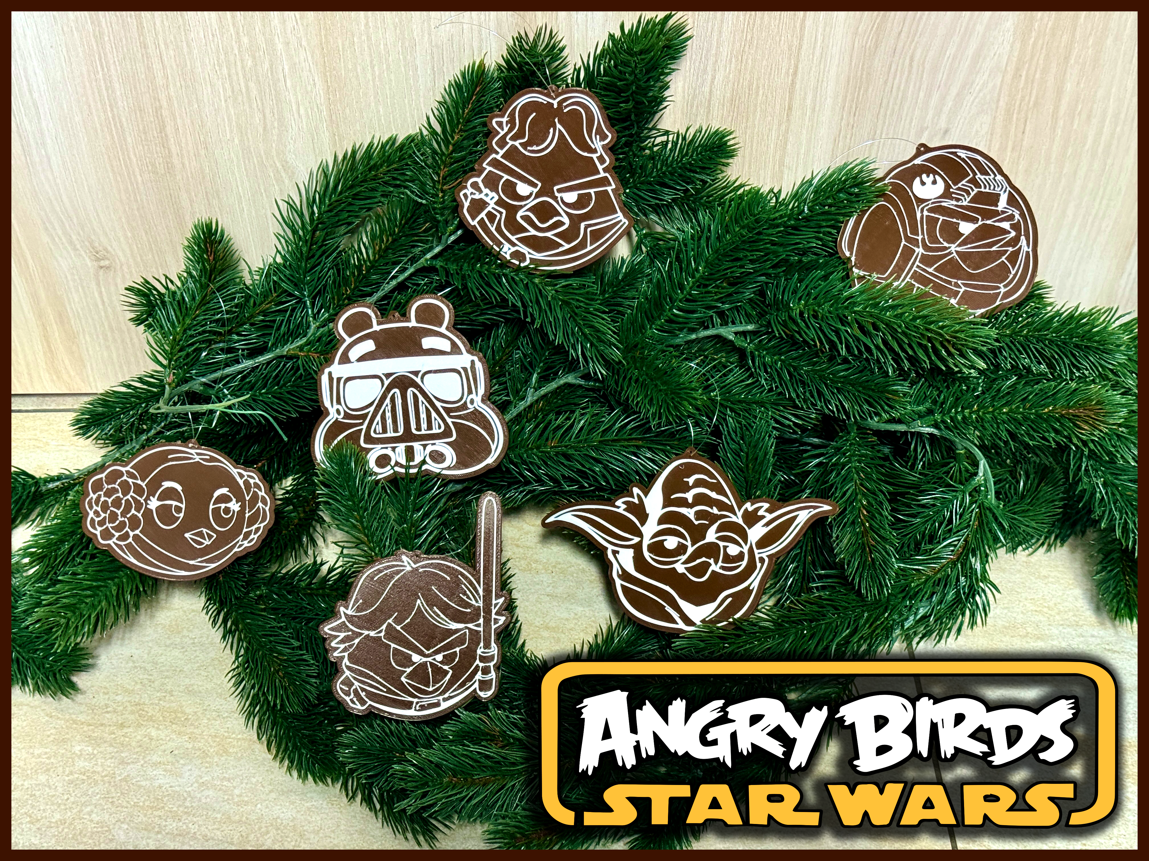 Angry Star Wars Birds - The Gingerbread Awakens!