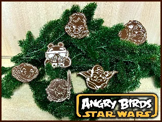 Angry Star Wars Birds - The Gingerbread Awakens!
