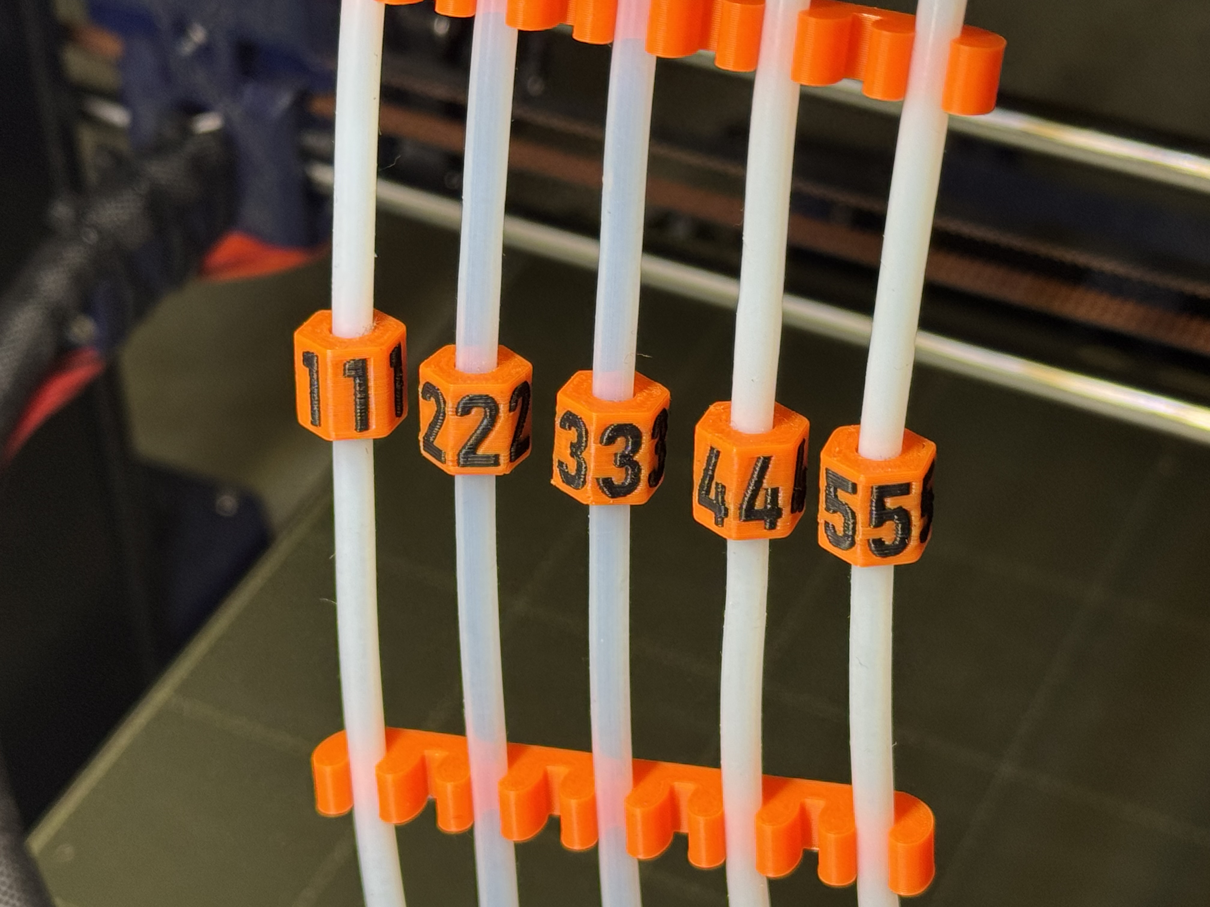 PTFE Bowden Tube Organizer Bead